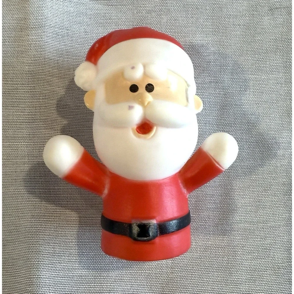 Rudolph The Red Nose Reindeer Vinyl Finger ‎ Puppet Set Of 5 - Picture 7 of 8